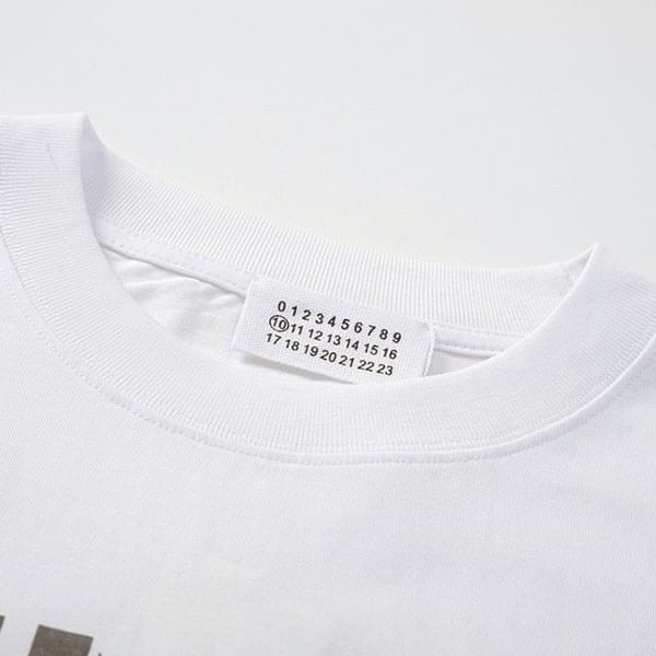 超希少！MM6 メゾンマルジェラ 偽物 ロゴ 半袖 Tシャツ 2色 Man80747
